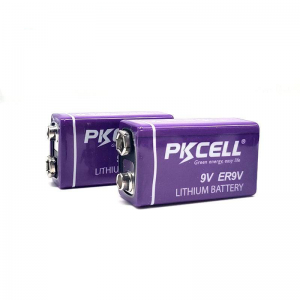 PKCELL ER9V 9V 10.8V 1200mAh LI-SOCL2 バッテリー
