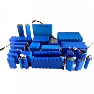 ICR18650 3.7v 5200mah סוללת ליתיום יון נטענת מארז סוללות