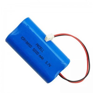 ICR18650 3.7v 5200mah Lithium Ion Battery Rechargeable Battery Pack