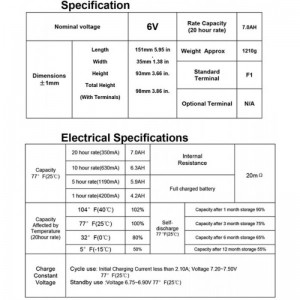 Sealed Lead Acid Battery PK670