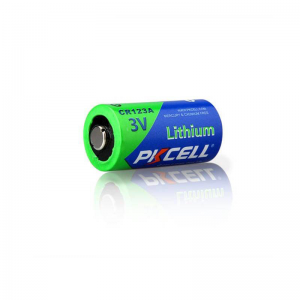 PKCELL CR123A 3V 1500mAh LI-MnO2 Battery