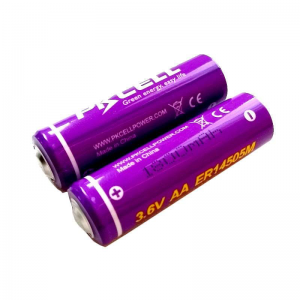 PKCELL ER14505M AA 3.6V 1800mAh LI-SOCL2 バッテリー