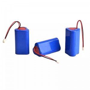 ICR18650 7,4 V 2600 mAh Lithium-Ionen-Akku Wiederaufladbarer Akku