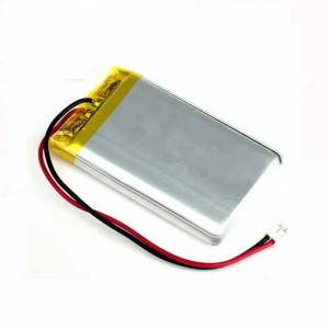 LP674360 1950mah 3.7v باتری لیتیوم پلیمری قابل شارژ برای دستگاه تماس بی سیم