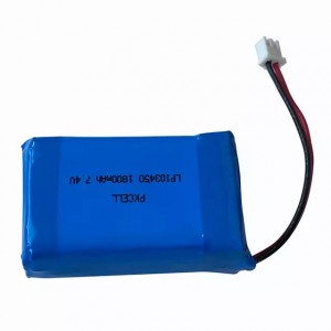 LP103450 2000mah 7.4v Şarj Edilebilir Lityum Polimer Pil