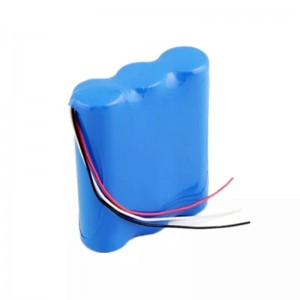 18650 11.1V 2000mAh Rechargeable Lithium Battery Pack