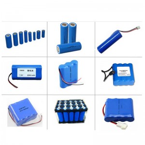 Batterie rechargeable au lithium-ion ICR18650 3.7v 6600mah Pac
