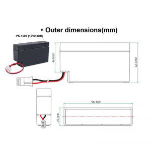 Sealed Lead Acid Battery PK1208