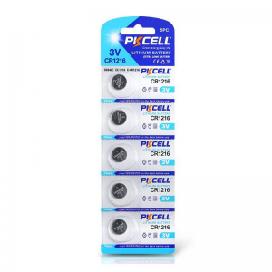 PKCELL CR1216 3V 25mAh लिथियम बटन सेल बैटरी