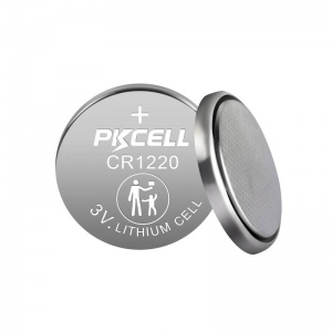 PKCELL CR1220 3V 40mAh Lithium Button Cell Battery