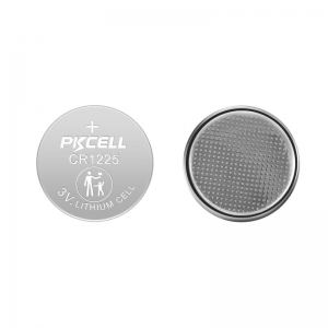 PKCELL CR1225 3V 50mAh Lithium Button Cell Battery