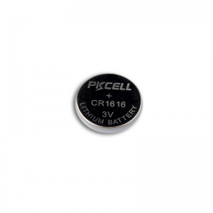 PKCELL CR1616 3V 50mAh סוללת ליתיום כפתור