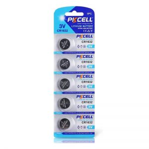 PKCELL CR1632 3V 120mAh סוללת ליתיום כפתור