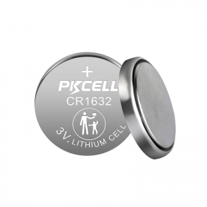 PKCELL CR1632 3V 120mAh Lithium Button Cell Battery