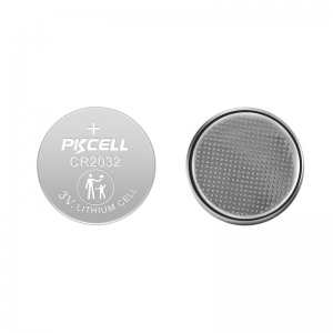 PKCELL CR2032 3V 210mAh Lithium Button Cell Battery
