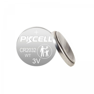 PKCELL CR2032WT 3V 220mAh סוללת ליתיום כפתור