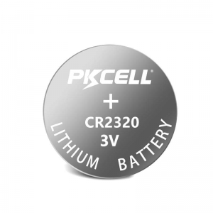 PKCELL CR2320 3V 130mAh Lithium-Knopfzelle