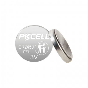 PKCELL CR2450WSL 3V 620mAh литиевая кнопочная батарея