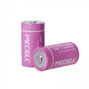 PKCELL CR26500 3V 5400mAh リチウム-MnO2 バッテリー