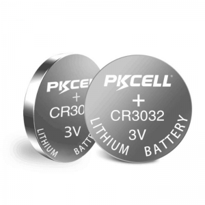 PKCELL CR3032 3V 500mAh بطارية ليثيوم خلية زر