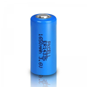 PKCELL ER14335 2/3AA 3.6V 1650mAh LI-SOCL2 バッテリー