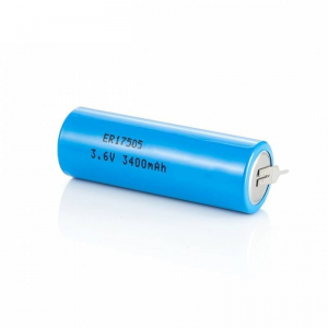 PKCELL ER17505 3.6V 3400mAh LI-SOCL2 סוללה