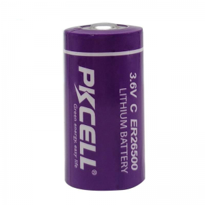 PKCELL ER26500 C 3.6v 8500mAh LI-SOCL2 バッテリー