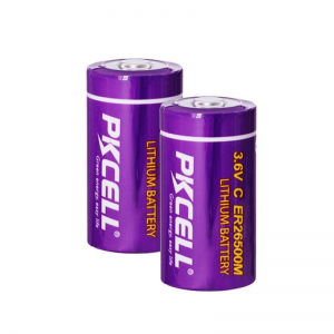 PKCELL ER26500M C 3.6V 6500mAh LI-SOCL2 Battery