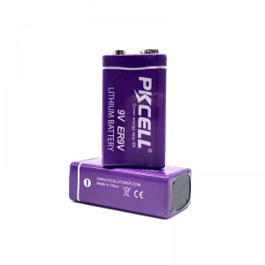 PKCELL ER9V 9V 10.8V 1200mAh LI-SOCL2 बैटरी