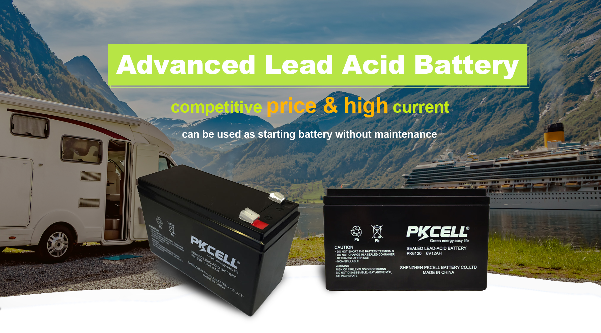 Advanced Lead Acid Battery China Manufucturer